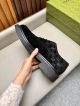 Gucci Man Black Calfskin Business Leather Shoes 042878 (8)_th.jpg